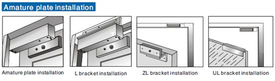Electromagnetic Door Lock System Magnetic Locks For Glass Doors