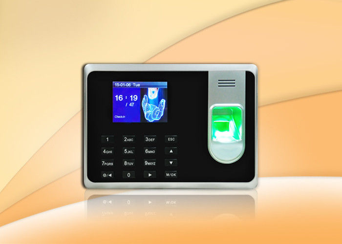 2.8 Inch TFT Screen Fingerprint Time Attendance System Support ID Card Reader