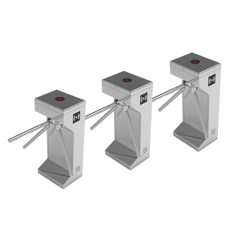 SUS304 Stainless Steel Cabinet TR100 Tripod Turnstiles Security Barrier