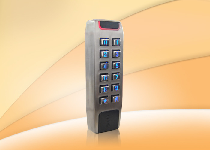 IP67 Simple Card Rfid Access Control System With 12 Keys Keypad