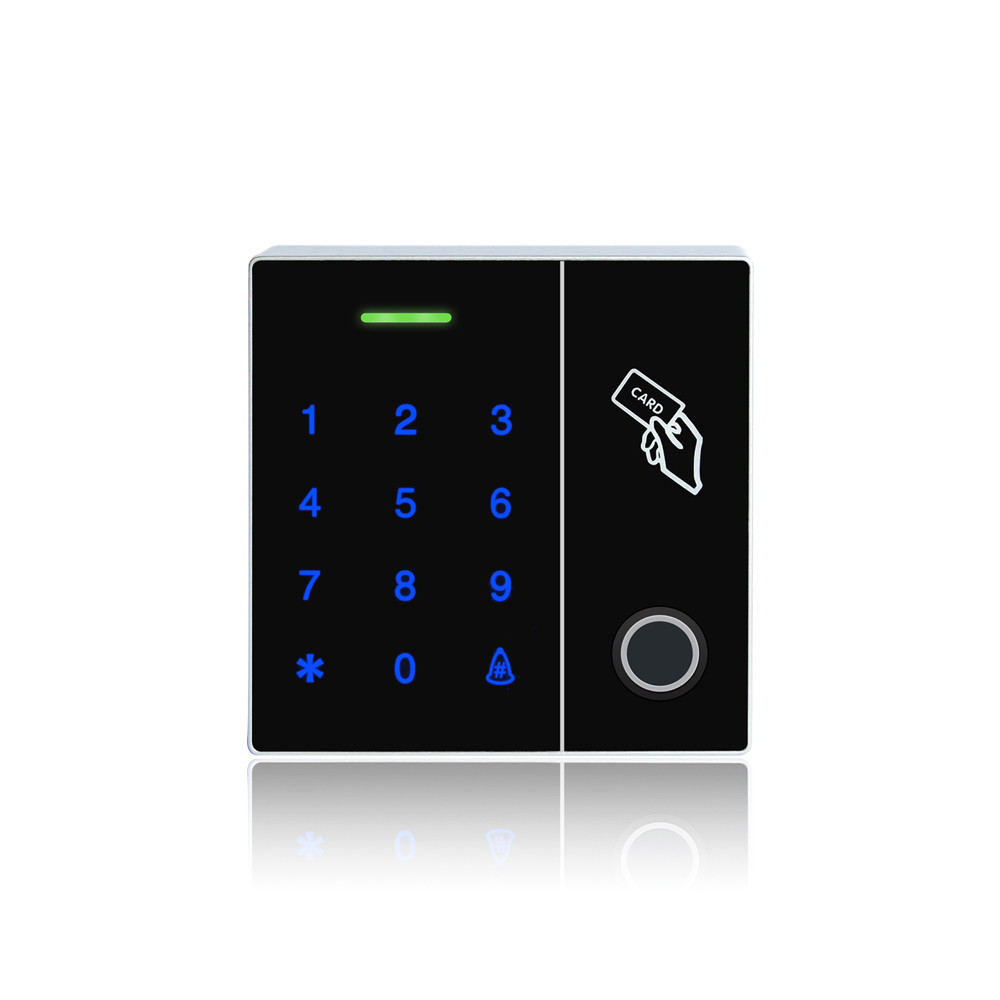 13.56MHz Standalone Biometric Nfc Access Control RFID Reader with Optical sensor