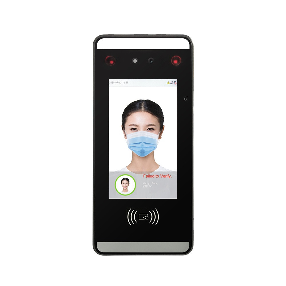 Contactless Facial Recognition Time Attendance System Wiegand Communication