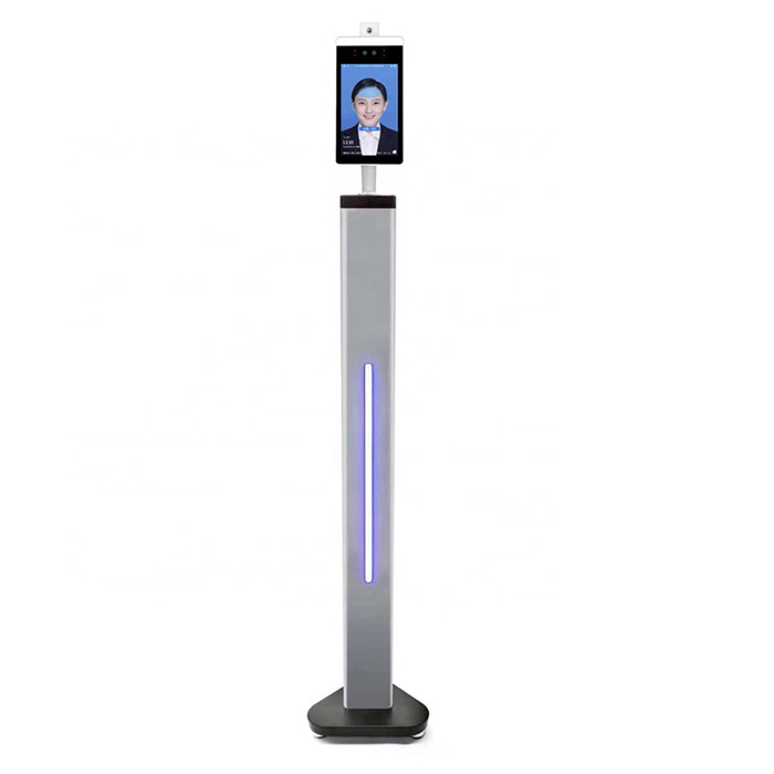 110cm Facial Recognition Temperature Measurement Stand With LED Strip