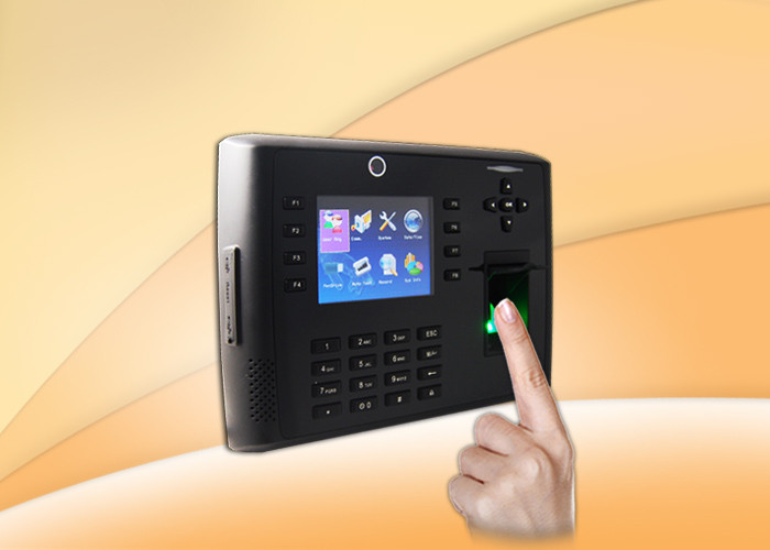 Li battery Fingerprint Access Control System , BLACK attendance fingerprint machine