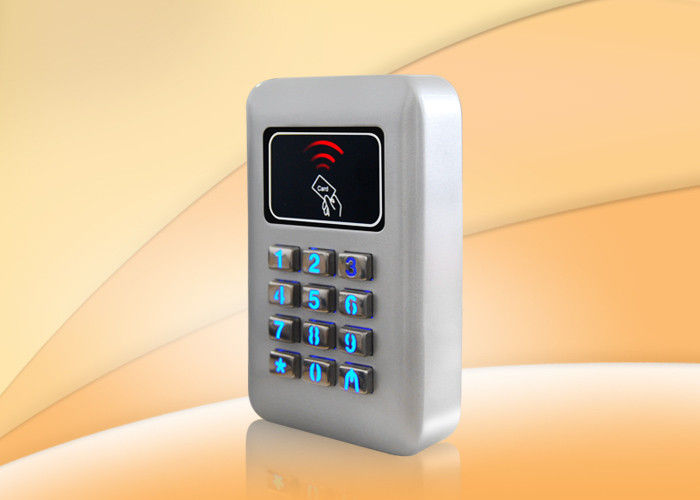 Waterproof Card Access Control Systems Proximity Card Reader With Keypad