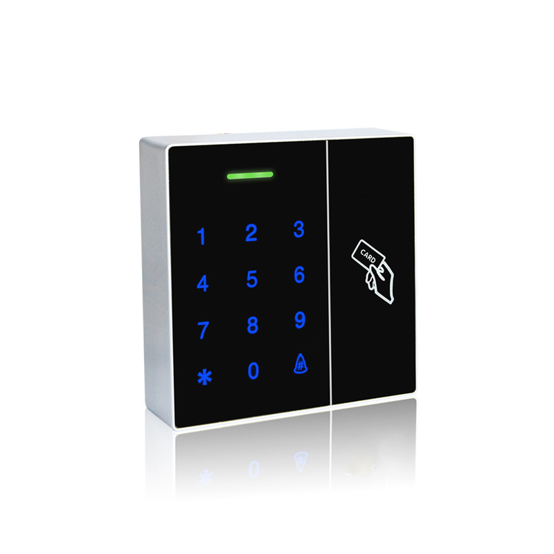 Latest Metal Waterproof RFID Card Access Control Card Reader 13.56Mhz IC ID Card Door Access Control System-S02