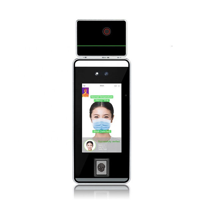 5 inch screen AI Face Recognition Attendance Machine With Temperature Detector