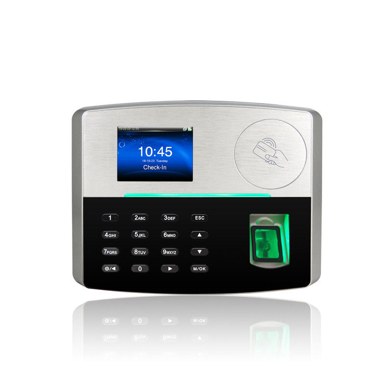 RFID Biometric Time Attendance Fingerprint Access Control System TCP IP Communication