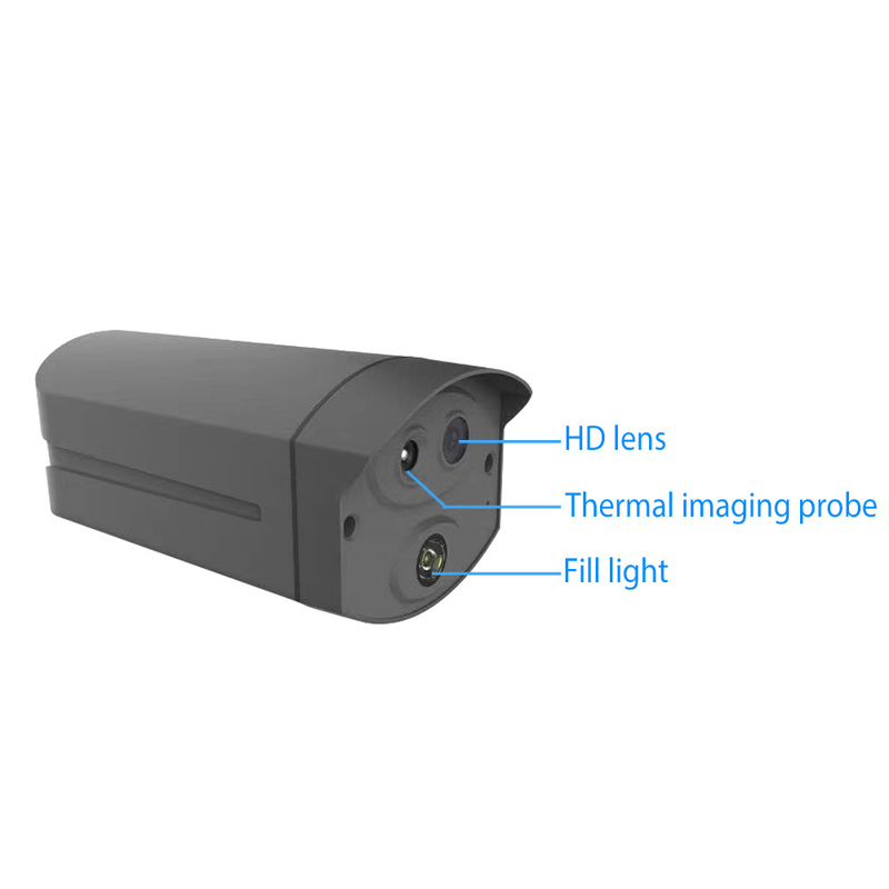 Binocular Bullet  2MP Thermal Temperature Camera Scanner For Fever Detection