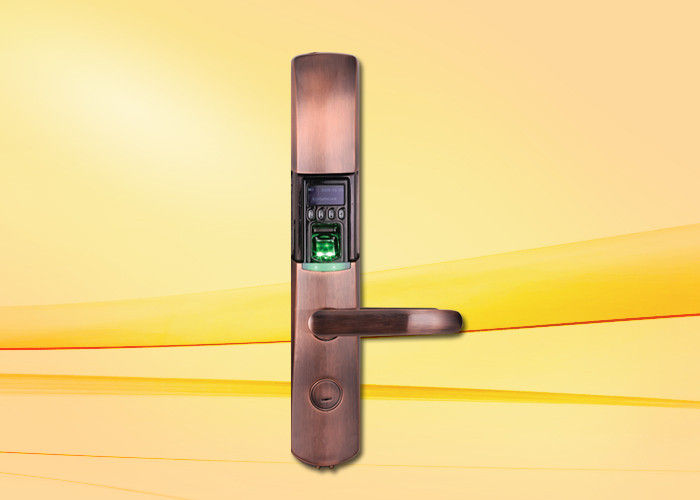 Outdoor Fingerprint Door Lock , biometric security locks with USB Flash disk