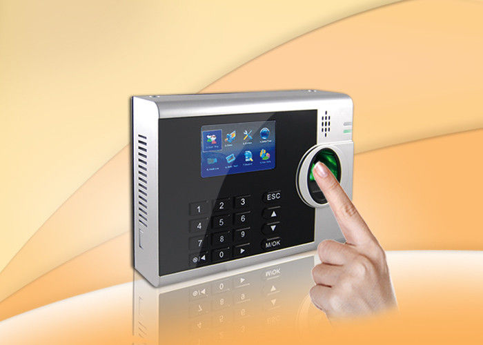 TCP / IP biometric time attendance system Support Webserver , Embedded LINUX system