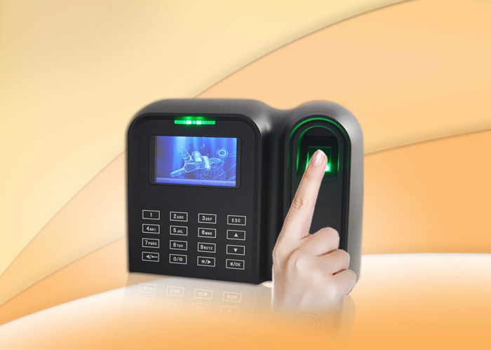 Touched keypad Semi Waterproof Fingerprint Time Attendance System Support Auto Status