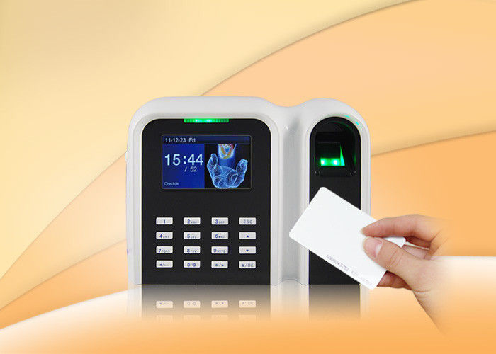 Simple TFT Screen Fingerprint Time Attendance System Built - In USB Port