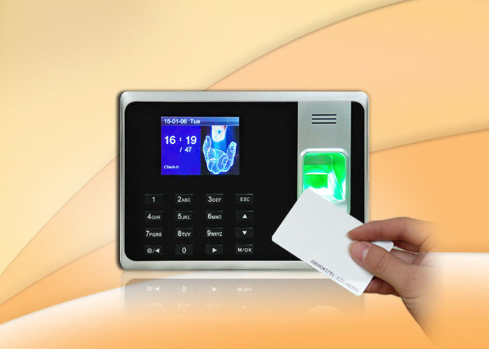 Simple Fingerprint Time Attendance System Support ID Card Reader