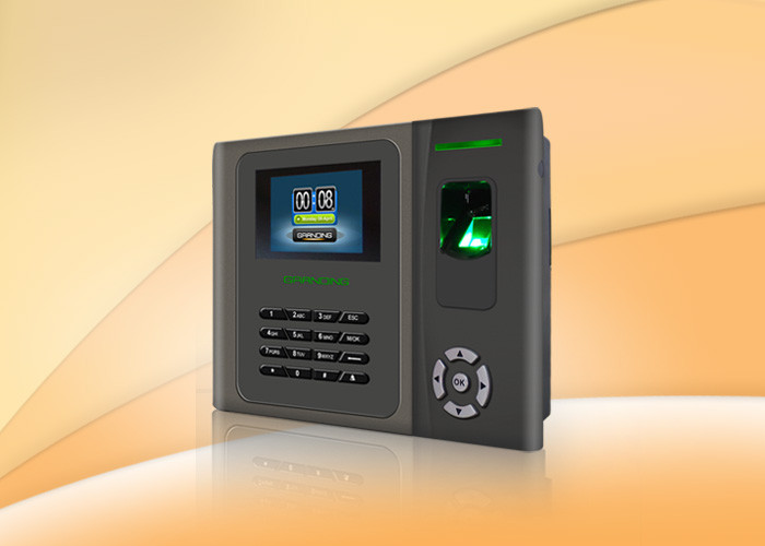 High Speed Wifi Fingerprint Time Clock / Biometric Attendance Machine With Li Battery