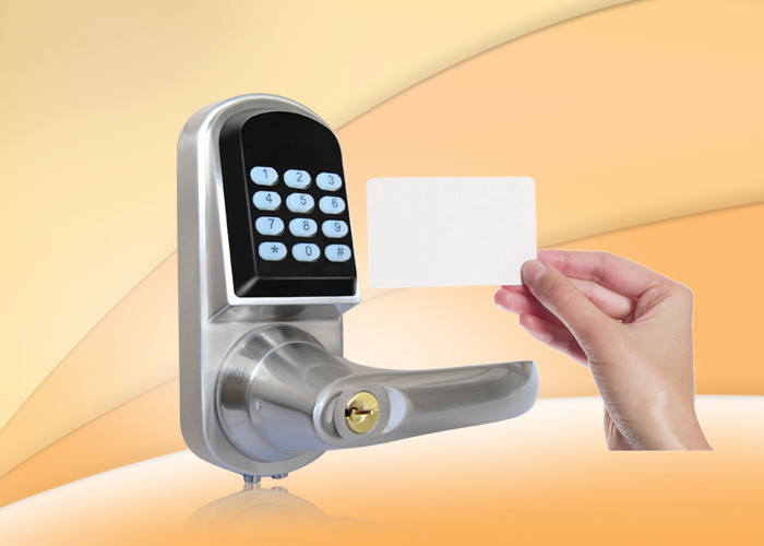 Remote Control Password Safe Door Lock With Password Keypad / Key Unlock