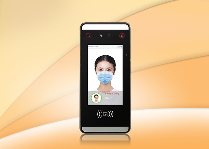 2MP camera RS485 cloud based face detection attendance machine