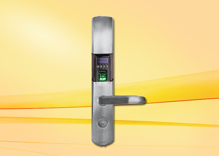 Outdoor Fingerprint Door Lock , biometric security locks with USB Flash disk