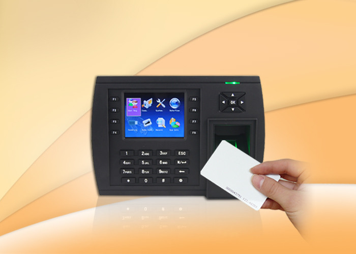 TFT biometric fingerprint time attendance system With Huge capacity